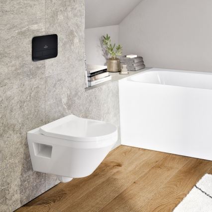 Villeroy & Boch 922490AN - Кнопка смыва VICONNECT, чёрная