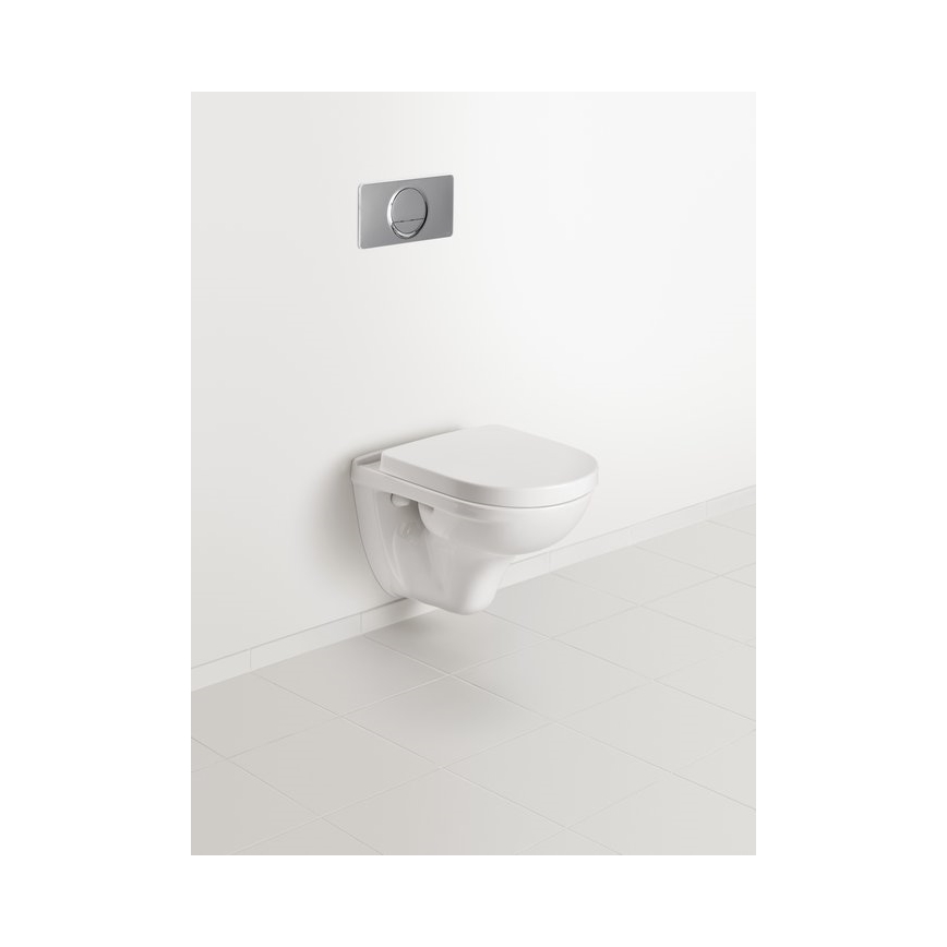 Villeroy & Boch 9M38S101 - Сидіння для унітазу з механізмом м'якого закривання SoftClose O.NOVO біле