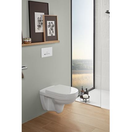 Villeroy & Boch 9M396101 - Біле сидіння для унітазу O.NOVO