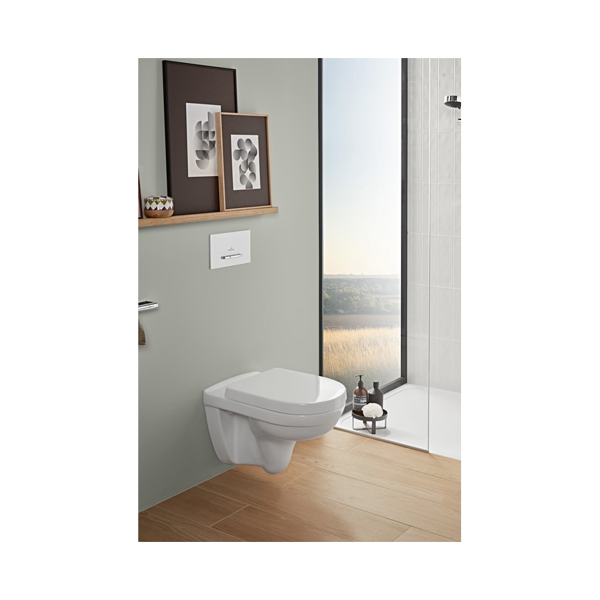 Villeroy & Boch 9M396101 - Біле сидіння для унітазу O.NOVO