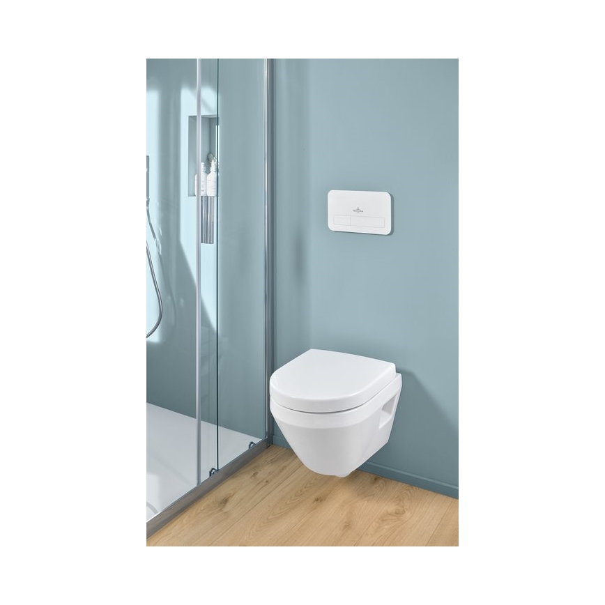 Villeroy & Boch 9M66S201 - Сиденье для унитаза с системой плавного закрывания SoftClose ARCHITECTURA, белое