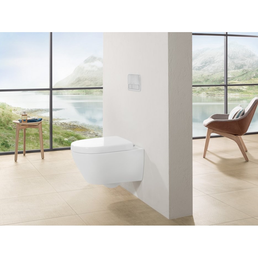 Villeroy & Boch 9M68Q101 - Сиденье для унитаза SUBWAY 2.0 белое