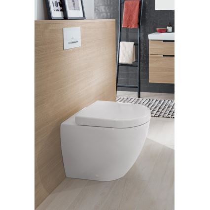 Villeroy & Boch 9M68Q101 - Сидіння для унітазу SUBWAY 2.0 біле