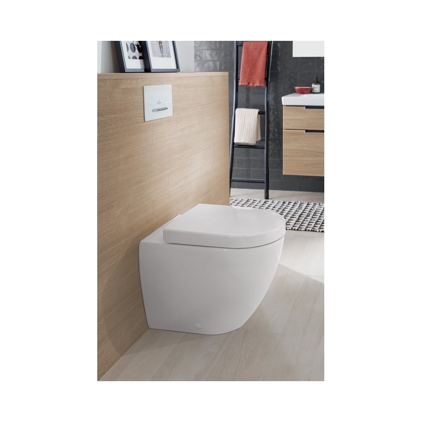 Villeroy & Boch 9M68Q101 - Сидіння для унітазу SUBWAY 2.0 біле