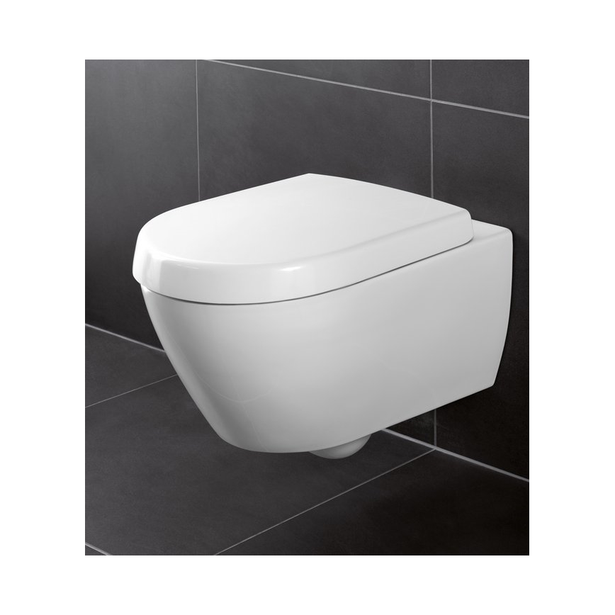 Villeroy & Boch 9M68S101 - Унітазне сидіння SoftClose SUBWAY 2.0 біле