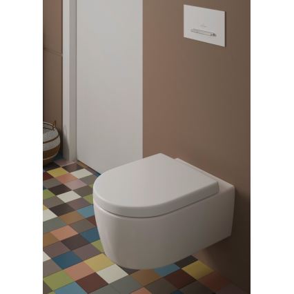 Villeroy & Boch 9M77C101 - Унитазное сиденье AVENTO с системой SoftClose, белое