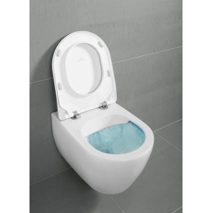 Villeroy & Boch 9M78S101 - унітазне сидіння SoftClose SUBWAY 2.0 біле
