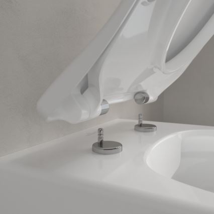Villeroy & Boch 9M87S101 - Сиденье для унитаза AVENTO SoftClose, белое