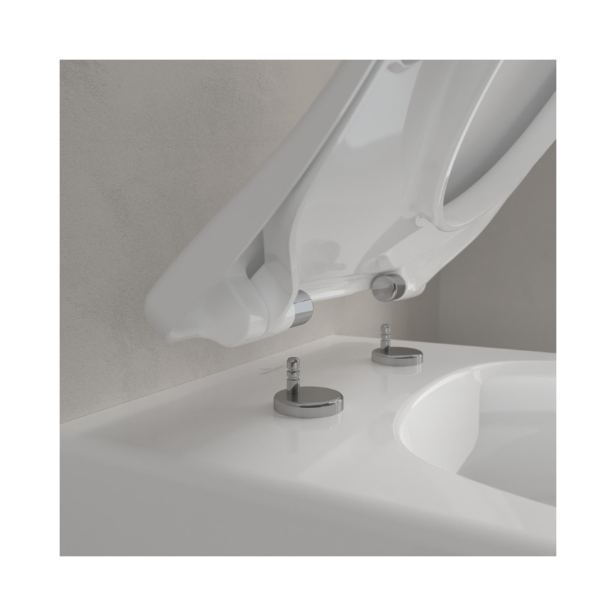 Villeroy & Boch 9M87S101 - Сиденье для унитаза AVENTO SoftClose, белое