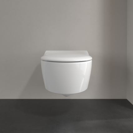 Villeroy & Boch 9M87S101 - Сидіння для унітазу SoftClose AVENTO біле