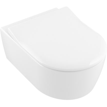 Villeroy & Boch 9M87S101 - Сидіння для унітазу SoftClose AVENTO біле
