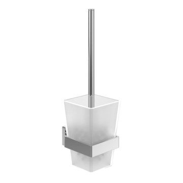 Villeroy & Boch TVA15201700061 - Настенная щетка для унитаза ELEMENTS, стекло/полированный хром