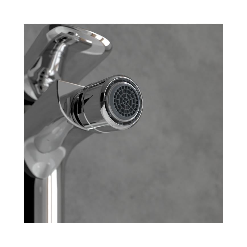 Villeroy & Boch TVB10420111061 - Змішувач для біде + зливна арматура O.NOVO, глянцевий хром