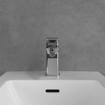 Villeroy & Boch TVB11200100061 - Смеситель для биде + донный клапан SUBWAY 3.0, полированный хром