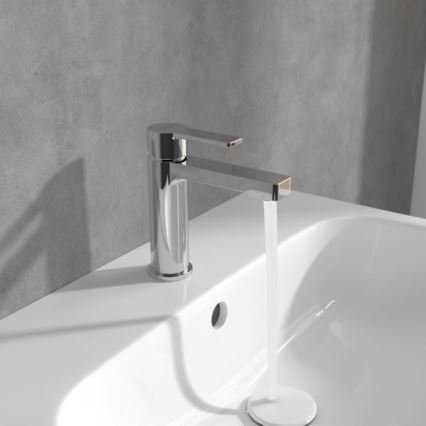 Villeroy & Boch TVW10300400161 - смеситель для умывальника ARCHITECTURA 16,4 см полированный хром