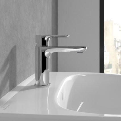 Villeroy & Boch TVW10400300161 - Смеситель для раковины O.NOVO 15,5 см, полированный хром