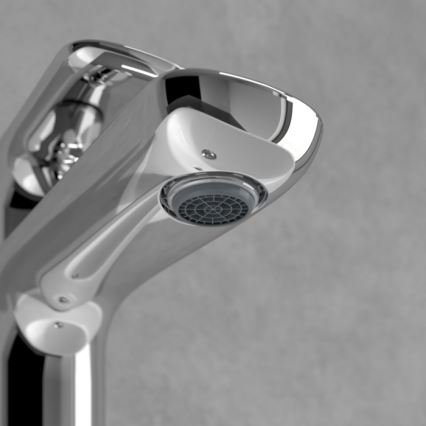 Villeroy & Boch TVW10400300161 - Смеситель для раковины O.NOVO 15,5 см, полированный хром