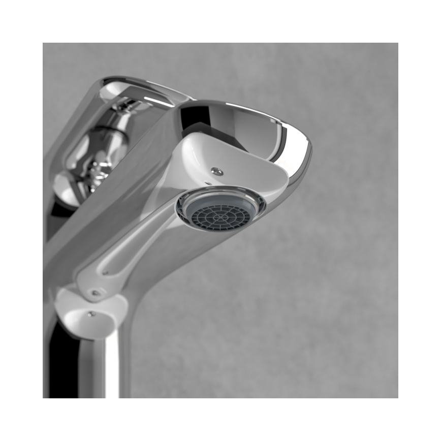 Villeroy & Boch TVW10400300161 - Смеситель для раковины O.NOVO 15,5 см, полированный хром