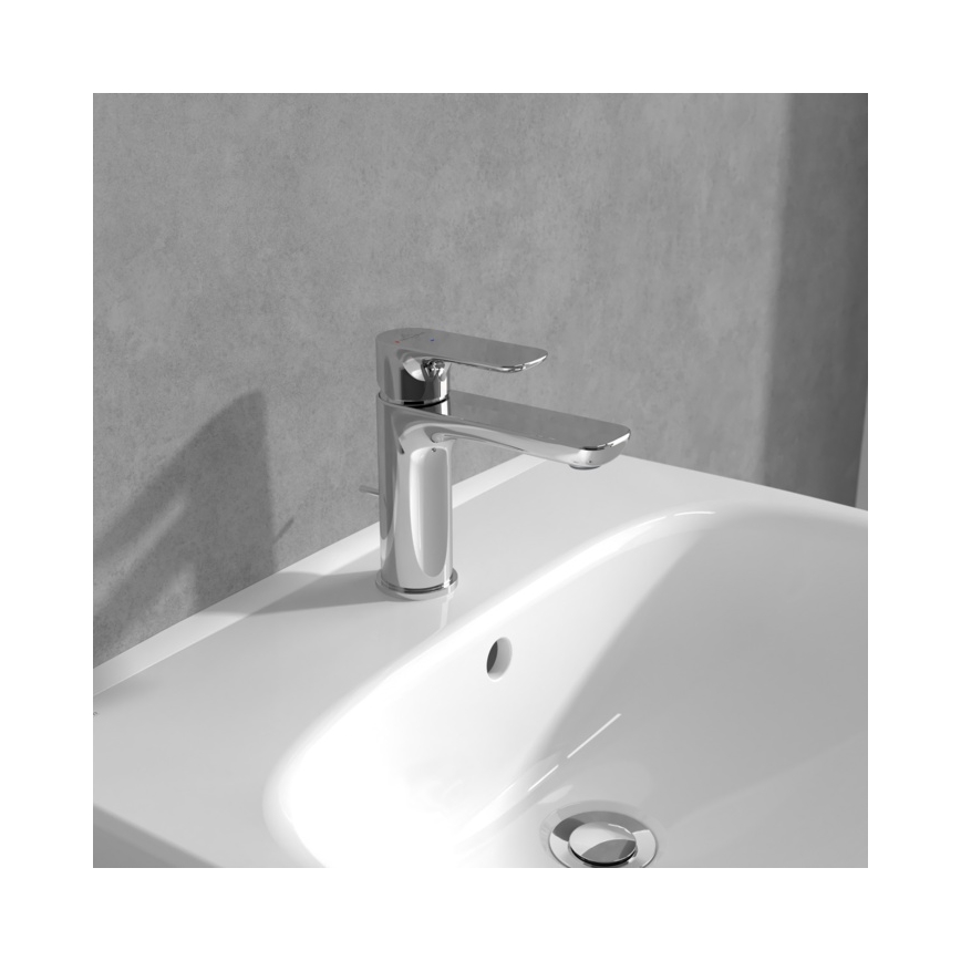 Villeroy & Boch TVW10400400161 - Смеситель для умывальника O.NOVO 15,5 см глянцевый хром