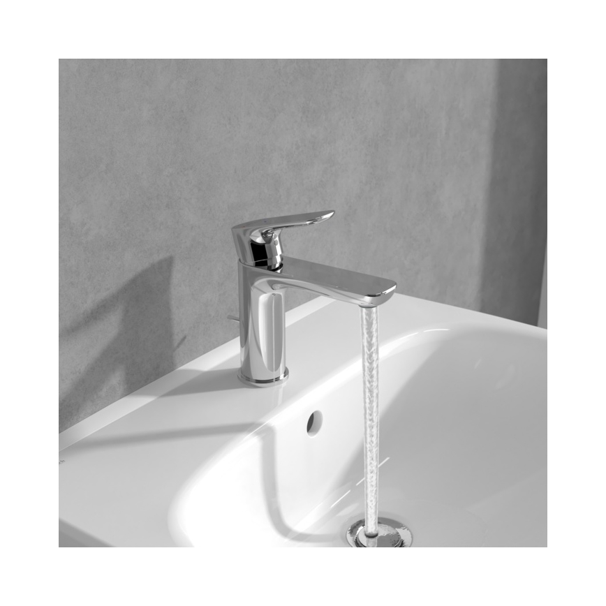Villeroy & Boch TVW10400400161 - Смеситель для умывальника O.NOVO 15,5 см глянцевый хром