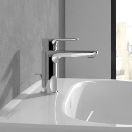Villeroy & Boch TVW10400400161 - Змішувач для умивальника O.NOVO 15,5 см глянцевий хром