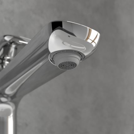 Villeroy & Boch TVW10410511061 - Раковинный смеситель + сливная арматура O.NOVO 29,5 см глянцевый хром