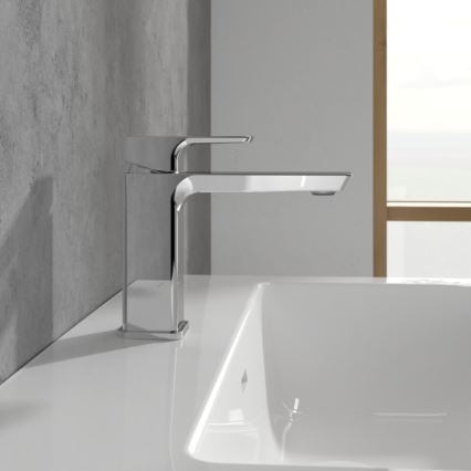 Villeroy & Boch TVW11200300061 - Смеситель для раковины SUBWAY, 15,5 см, глянцевый хром