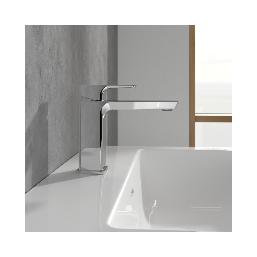 Villeroy & Boch TVW11200300061 - Смеситель для раковины SUBWAY, 15,5 см, глянцевый хром