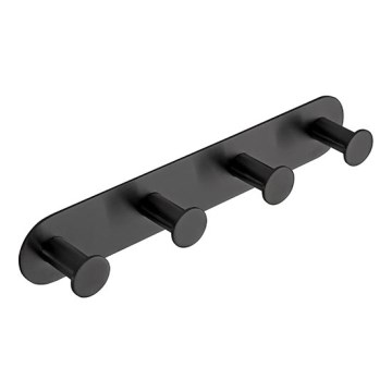 Вішак 25,5x4,5 см нержавіюча сталь/чорний