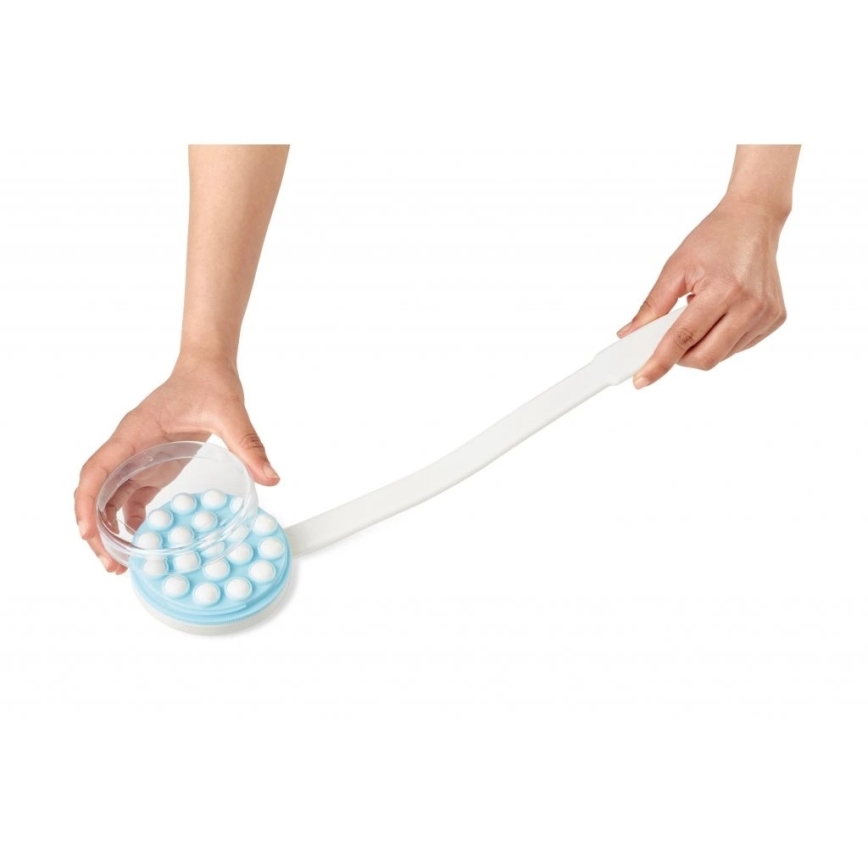 Vitility - дозатор для гелю для душу/молочка для тіла білий/синій