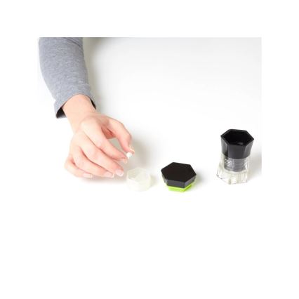 Vitility - дозатор и резак для таблеток 5 в 1, черный