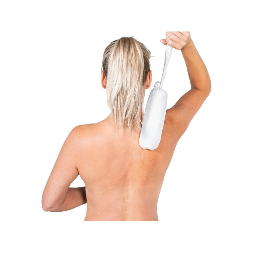 Vitility - Губка для мытья с рукояткой, белая