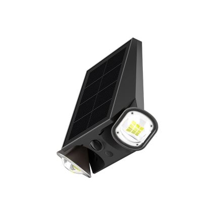 Viking - LED затемнюваний сонячний настінний гнучкий світильник з датчиком LED/1,3W/3,7V IP44 4000K 2000 mAh