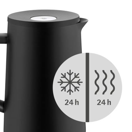 ВМФ - термокувшин ІМПУЛЬС, чорний, 1 л