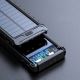 Внешний аккумулятор на солнечной батарее с фонариком и компасом 10000mAh 3,7V