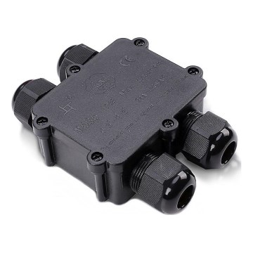 Водонепроницаемая распределительная коробка IP68 черный