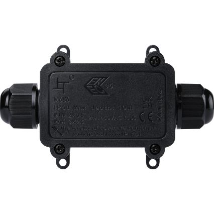 Водонепроникна розподільна коробка 24A/230V IP68