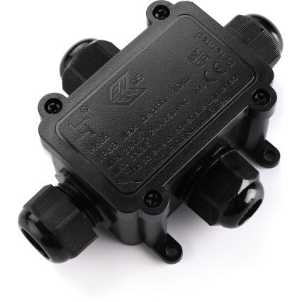 Водонепроникна розподільна коробка 24A/230V IP68