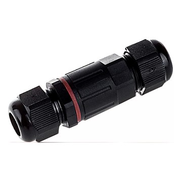 Водонепроникний з'єднувальний роз'єм IP68 чорний