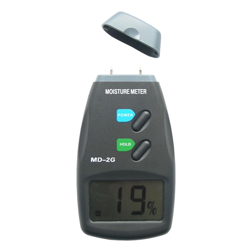 Вологомір для деревини з LCD-дисплеєм 9В