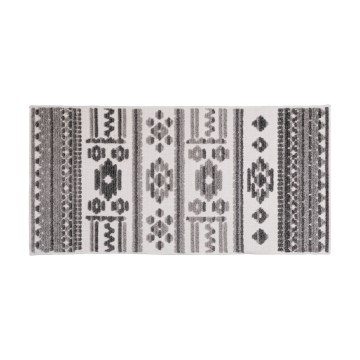 Восточный ковер NEPAL, 80x153 см, серо-белый