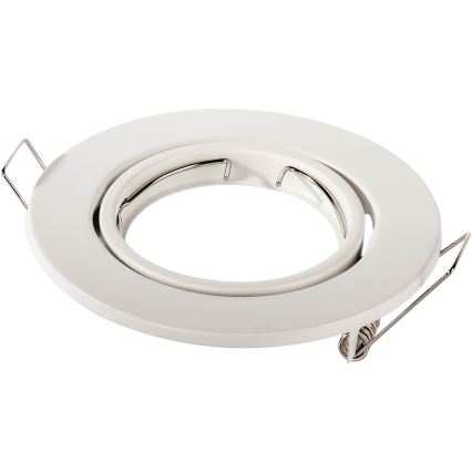 Встраиваемый потолочный светильник 1xGU10/MR16/10W/230V, диаметр 9 см, белый