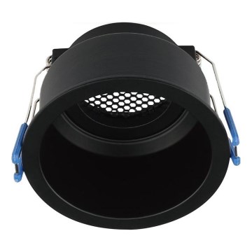 Встраиваемый светильник GU10, диаметр 9 см, черный