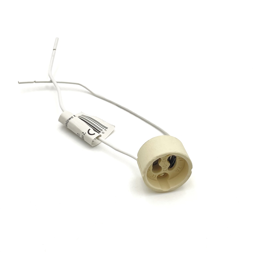 Встраиваемый светильник TOBBY 1xGU10/20W/230V, диаметр 11,5 см, дуб/чёрный