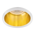 Встраиваемый светильник SPAG 35W белый/золотой