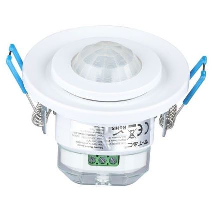 Встроенная датчик движения PIR 360° 400W/230V белая