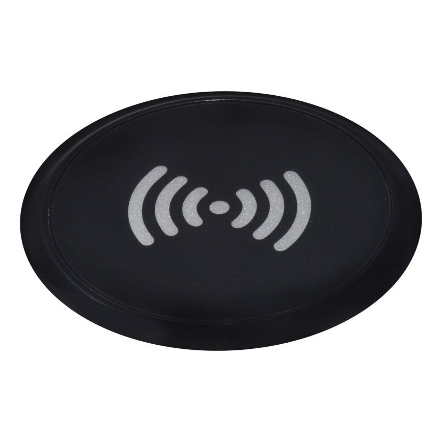 Встроенное беспроводное зарядное устройство черный