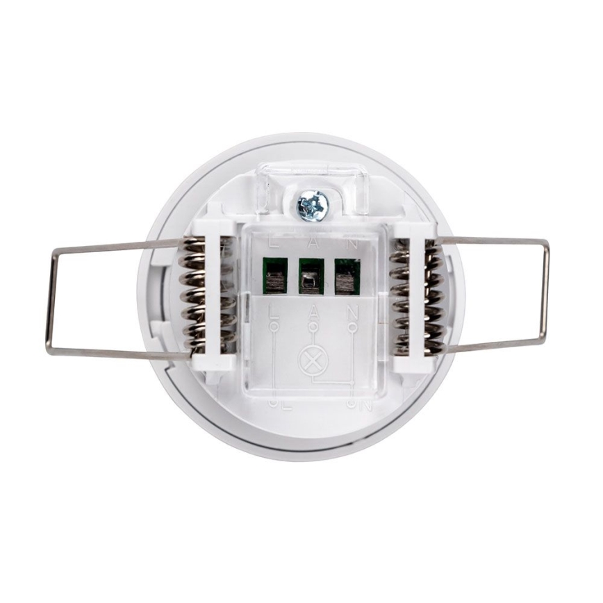 Встроенный датчик движения PIR 360° 400W/230V белый