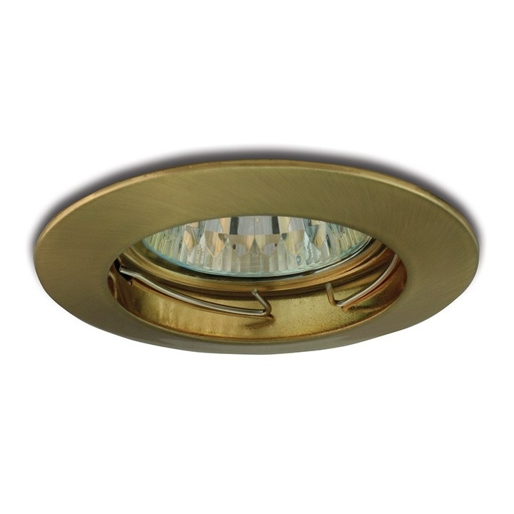 Встроенный светильник 1xGU5,3/50W/12V латунь