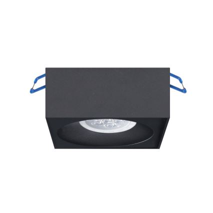 Встроенный точечный светильник BALI 1xGU5,3/MR16/25W/12V квадратный черный
